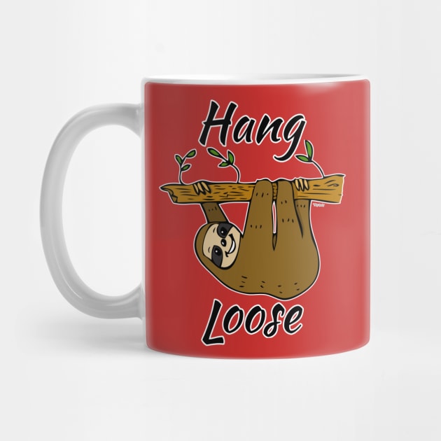 Hang Loose Sloth #2 by RockettGraph1cs